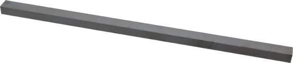 Made in USA - 3/8 Inch Thick x 1/2 Inch Wide x 12 Inch Long, Rectangular Carbide Blank - Rectangular - Exact Tool & Supply