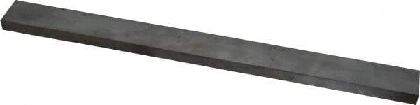 Made in USA - 3/8 Inch Thick x 1 Inch Wide x 12 Inch Long, Rectangular Carbide Blank - Rectangular - Exact Tool & Supply