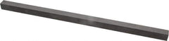 Made in USA - 1/2 Inch Thick x 1/2 Inch Wide x 12 Inch Long, Rectangular Carbide Blank - Rectangular - Exact Tool & Supply