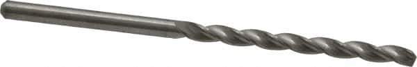 M.A. Ford - #36 150° Solid Carbide Jobber Drill - Bright Finish, Right Hand Cut, Parabolic Flute, Straight Shank, 2-1/4" OAL, Standard Point - Exact Tool & Supply