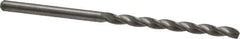 M.A. Ford - #36 150° Solid Carbide Jobber Drill - Bright Finish, Right Hand Cut, Parabolic Flute, Straight Shank, 2-1/4" OAL, Standard Point - Exact Tool & Supply