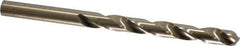 Hertel - Letter N 135° Cobalt Jobber Drill - Oxide/Gold Finish, Right Hand Cut, Spiral Flute, Straight Shank, 4-3/8" OAL, Split Point - Exact Tool & Supply
