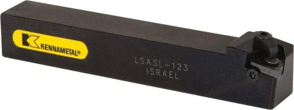 Kennametal - External Thread, Left Hand Cut, 3/4" Shank Width x 3/4" Shank Height Indexable Threading Toolholder - 5" OAL, LT 16EL Insert Compatibility, LSA Toolholder, Series LT Threading - Exact Tool & Supply