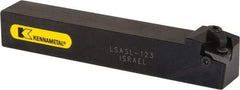 Kennametal - External Thread, Left Hand Cut, 3/4" Shank Width x 3/4" Shank Height Indexable Threading Toolholder - 5" OAL, LT 16EL Insert Compatibility, LSA Toolholder, Series LT Threading - Exact Tool & Supply