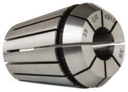 Kennametal - 3/8" ER25 Collet - 0.0152mm TIR, 34.01mm OAL, 26.01mm Overall Diam - Exact Tool & Supply