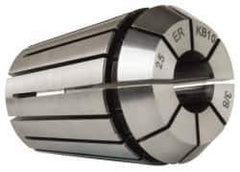 Kennametal - 3/8" ER25 Collet - 0.0152mm TIR, 34.01mm OAL, 26.01mm Overall Diam - Exact Tool & Supply