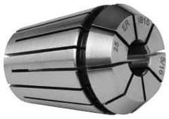 Kennametal - 0.2725 to 0.3125" ER25 Collet - 0.0152mm TIR, 34.01mm OAL, 26.01mm Overall Diam - Exact Tool & Supply