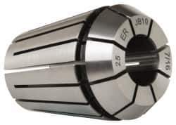 Kennametal - 7/16" ER25 Collet - 0.0203mm TIR, 34.01mm OAL, 26.01mm Overall Diam - Exact Tool & Supply