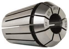 Kennametal - 7/16" ER25 Collet - 0.0203mm TIR, 34.01mm OAL, 26.01mm Overall Diam - Exact Tool & Supply
