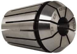 Kennametal - 11/32" ER25 Collet - 0.0152mm TIR, 34.01mm OAL, 26.01mm Overall Diam - Exact Tool & Supply