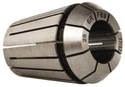 Kennametal - 17/32" ER25 Collet - 0.0203mm TIR, 34.01mm OAL, 26.01mm Overall Diam - Exact Tool & Supply