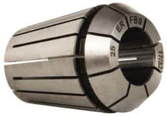Kennametal - 17/32" ER25 Collet - 0.0203mm TIR, 34.01mm OAL, 26.01mm Overall Diam - Exact Tool & Supply
