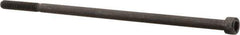 Value Collection - #10-24 UNC Hex Socket Drive, Socket Cap Screw - Alloy Steel, Black Oxide Finish, Partially Threaded, 5" Length Under Head - Exact Tool & Supply