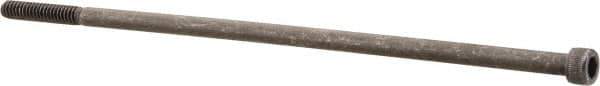 Value Collection - #10-24 UNC Hex Socket Drive, Socket Cap Screw - Alloy Steel, Black Oxide Finish, Partially Threaded, 6" Length Under Head - Exact Tool & Supply
