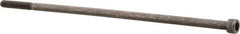 Value Collection - #10-24 UNC Hex Socket Drive, Socket Cap Screw - Alloy Steel, Black Oxide Finish, Partially Threaded, 6" Length Under Head - Exact Tool & Supply