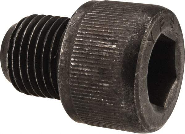 Value Collection - 1/2-20 UNF Hex Socket Drive, Socket Cap Screw - Alloy Steel, Black Oxide Finish, Fully Threaded, 1/2" Length Under Head - Exact Tool & Supply
