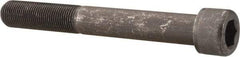 Value Collection - 5/8-18 UNF Hex Socket Drive, Socket Cap Screw - Alloy Steel, Black Oxide Finish, Partially Threaded, 5" Length Under Head - Exact Tool & Supply