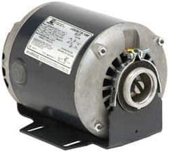 US Motors - 1/4 hp, ODP Enclosure, Auto Thermal Protection, 1,725 RPM, 115 Volt, 60 Hz, Single Phase Split Phase Motor - Size 48 Frame, Cradle Mount, 1 Speed, Sleeve Bearings, 5.00 Full Load Amps, B Class Insulation, Reversible - Exact Tool & Supply
