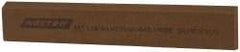 Norton - 6" Long x 1" Wide x 1/4" Thick, Aluminum Oxide Sharpening Stone - Rectangle, Medium Grade - Exact Tool & Supply