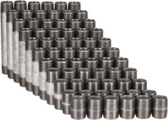 B&K Mueller - 66 Piece, 3/4" Pipe, Galvanized Pipe Nipple Set - Schedule 40, (6) Close, (6) 1-1/2, (6) 2, (6) 2-1/2, (6) 3, (6) 3-1/2, (6) 4, (6) 4-1/2, (6) 5, (6) 5-1/2, (6) 6 - Exact Tool & Supply