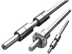 THK - 10mm Diam, 33" Long, Shaft Support - LT Spline Shafting - Exact Tool & Supply