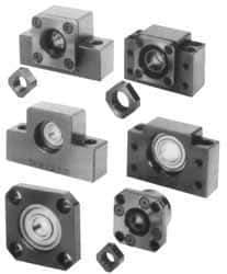 THK - 25mm Diam, 57" Long, Shaft Support - End Support Shafting - Exact Tool & Supply