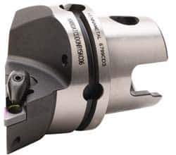 Kennametal - Left Hand Cut, Size KM80, DN.. Insert Compatiblity, Internal Modular Turning & Profiling Cutting Unit Head - 53mm Ctr to Cutting Edge, 70mm Head Length, Through Coolant, Series Kenclamp - Exact Tool & Supply