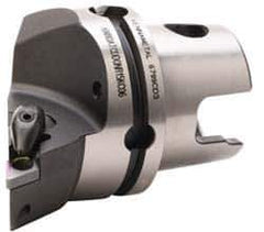 Kennametal - Left Hand Cut, Size KM80, DN.. Insert Compatiblity, Internal Modular Turning & Profiling Cutting Unit Head - 53mm Ctr to Cutting Edge, 70mm Head Length, Through Coolant, Series Kenclamp - Exact Tool & Supply