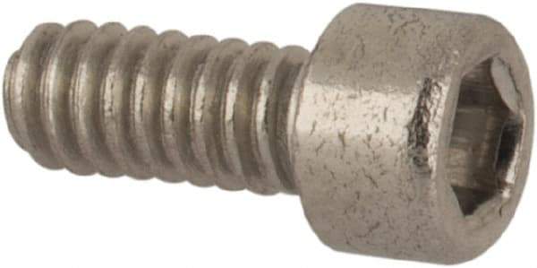 Value Collection - #1-64 UNC Hex Socket Drive, Socket Cap Screw - Grade 18-8 & Austenitic A2 Stainless Steel, Fully Threaded, 3/16" Length Under Head - Exact Tool & Supply