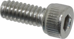 Value Collection - #5-40 UNC Hex Socket Drive, Socket Cap Screw - Grade 18-8 & Austenitic A2 Stainless Steel, Fully Threaded, 5/16" Length Under Head - Exact Tool & Supply