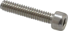 Value Collection - #5-40 UNC Hex Socket Drive, Socket Cap Screw - Grade 18-8 & Austenitic A2 Stainless Steel, Fully Threaded, 5/8" Length Under Head - Exact Tool & Supply