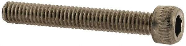 Value Collection - #6-40 UNF Hex Socket Drive, Socket Cap Screw - Grade 18-8 & Austenitic A2 Stainless Steel, Fully Threaded, 1" Length Under Head - Exact Tool & Supply