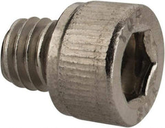 Value Collection - #10-32 UNF Hex Socket Drive, Socket Cap Screw - Grade 18-8 & Austenitic A2 Stainless Steel, Fully Threaded, 3/16" Length Under Head - Exact Tool & Supply