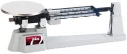 Ohaus - 610 g, 0.1 g Graduation, Triple Beam Balance - 12 Inch Long x 6 Inch Wide x 2-3/4 Inch High Base - Exact Tool & Supply