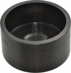 Greenlee - 1-1/2" Conduit Round Die - 49.6mm Hole Length x 1-15/16" Hole Diam - Exact Tool & Supply