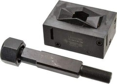 Greenlee - 2-5/8 Inch Hole Length x 1.312 Inch Wide, Rectangular Punch Unit - Hydraulic and Manually Operated, 10 Gauge Max in Mild Steel - Exact Tool & Supply