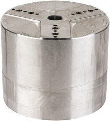 Abbott Workholding Products - 4" & Up Chuck Capacity, Northfield Attachment, Round Soft Lathe Chuck Jaw - 3 Jaws, Aluminum, 3.92" Wide x 3" High - Exact Tool & Supply