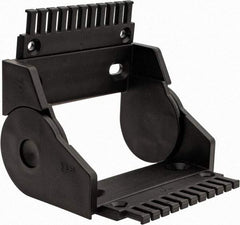 Igus - 5.31 Inch Outside Width x 2.52 Inch Outside Height, Cable and Hose Carrier Plastic Open Mounting Bracket Set - 3.94 Inch Bend Radius, 4.53 Inch Inside Width x 1.77 Inch Inside Height - Exact Tool & Supply