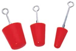 UltraTech - 3 Inch Plug Tapered Head Drain and Waste Drain Plug and Plate - Exact Tool & Supply