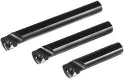 APT - 1-1/4" Min Diam Smallest Bar, 1-1/4" Min Diam Largest Bar, Steel Indexable Boring Bar Set - TPG Insert, 4, 7, 9" Max Bore Depth - Exact Tool & Supply