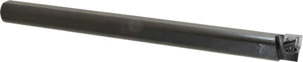 APT - 1-1/2" Min Bore Diam, 15" OAL, 1-1/4" Shank Diam, Indexable Boring Bar - TPG Insert, Screw or Clamp Holding Method - Exact Tool & Supply