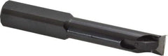 Made in USA - 0.7" Min Bore Diam, 4-1/2" OAL, 3/4" Shank Diam, Indexable Boring Bar - 2-1/2" Max Bore Depth, TPG 320 Insert, Clamp Holding Method - Exact Tool & Supply