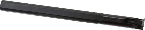 Made in USA - 0.55" Min Bore Diam, 6" OAL, 1/2" Shank Diam, Indexable Boring Bar - TPEE 730 Insert, Clamp Holding Method - Exact Tool & Supply
