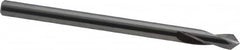 Magafor - 3mm Body Diam, 90°, 1-3/4" OAL, Solid Carbide Spotting Drill - Exact Tool & Supply