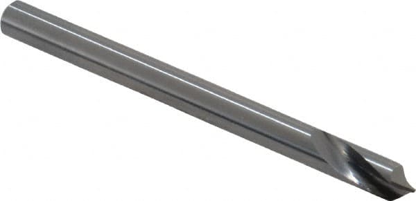 Magafor - 4mm Body Diam, 90°, 2" OAL, Solid Carbide Spotting Drill - Exact Tool & Supply