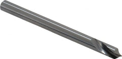 Magafor - 4mm Body Diam, 90°, 2" OAL, Solid Carbide Spotting Drill - Exact Tool & Supply