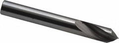 Magafor - 1/4" Body Diam, 90°, 2" OAL, Solid Carbide Spotting Drill - Exact Tool & Supply