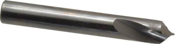Magafor - 3/8" Body Diam, 90°, 2-3/4" OAL, Solid Carbide Spotting Drill - Exact Tool & Supply