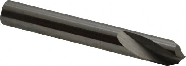 Magafor - 3/8" Body Diam, 120°, 2-3/4" OAL, Solid Carbide Spotting Drill - Exact Tool & Supply
