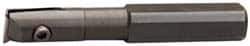 APT - 9/16" Min Bore Diam, 4-1/8" OAL, 1/2" Shank Diam, Indexable Boring Bar - 2-5/8" Max Bore Depth, TPG 221 Insert, Screw Holding Method - Exact Tool & Supply